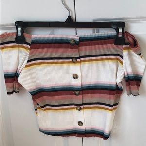 off the shoulder top